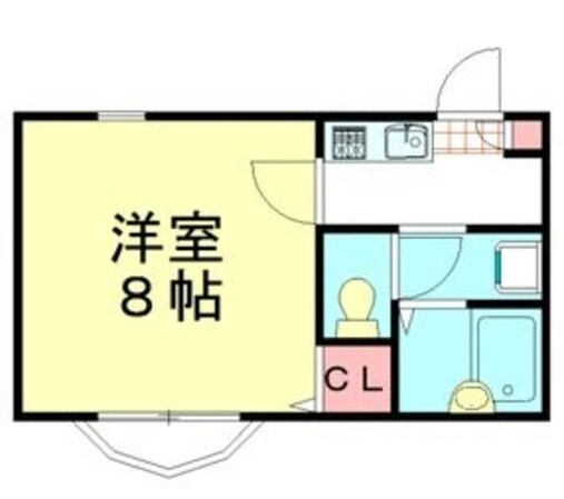 第6グリーンハイツの物件間取画像